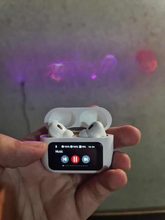 A9 Pro Digital Display Case Airpods / Anc/enc Touch Screen Wireless Earbuds | A9 Pro Airpods