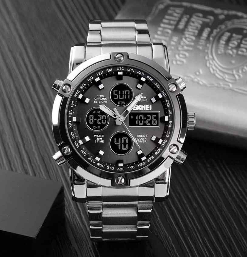 Skemie Men’s Digital Waterproof Watch