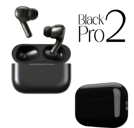 Black Pro 2 Tws Wireless Earbuds