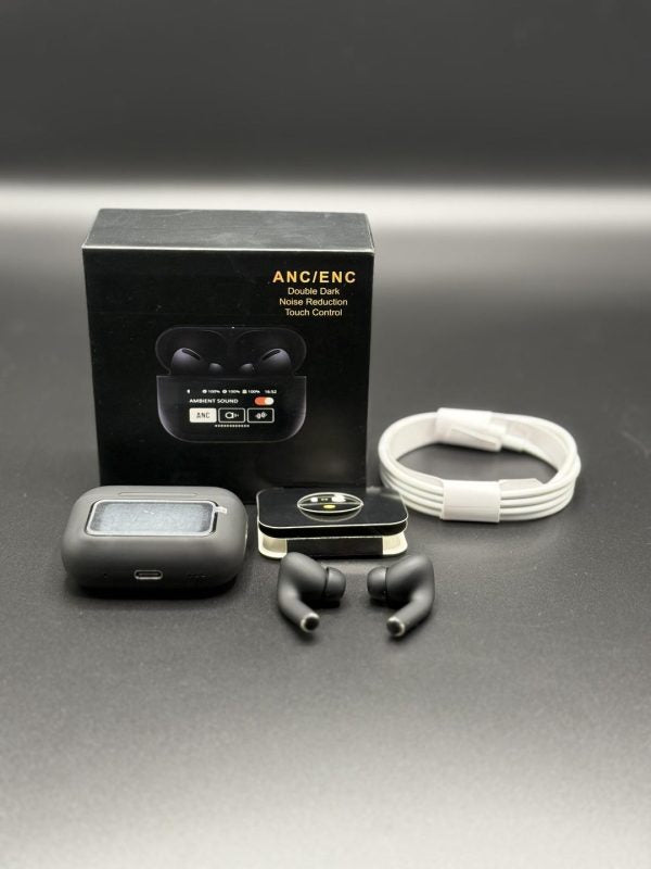 A9 Pro Digital Display Case Airpods / Anc/enc Touch Screen Wireless Earbuds | A9 Pro Airpods
